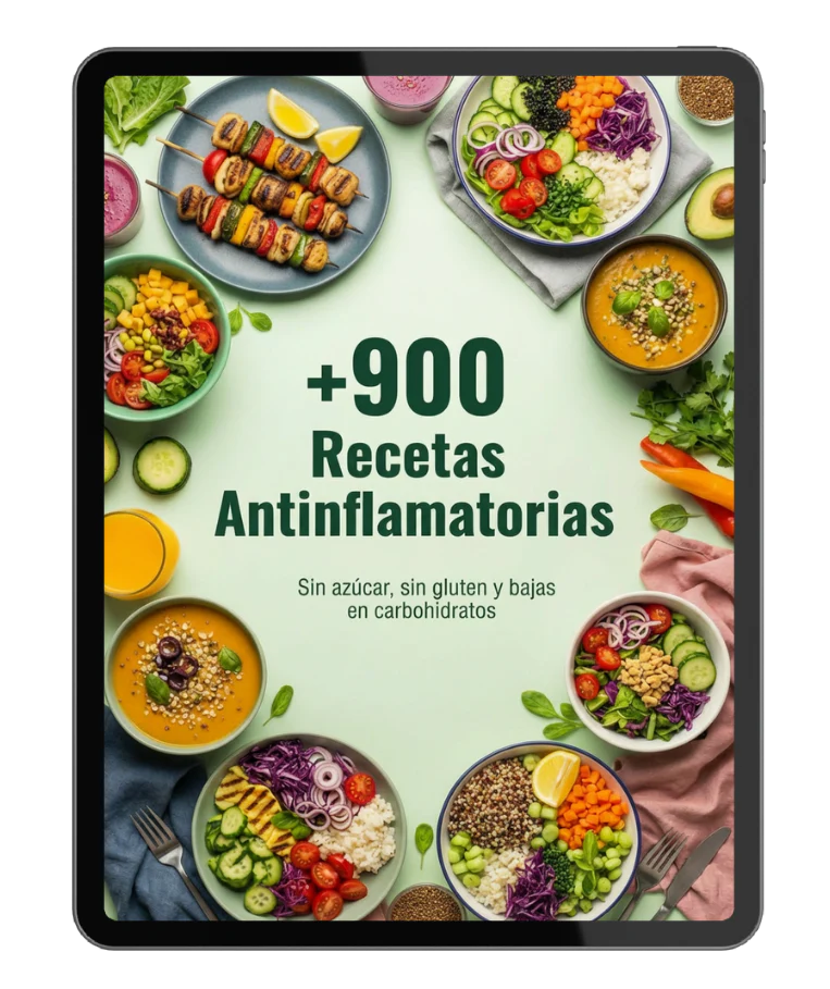 +900 Recetas Antiinflamatorias