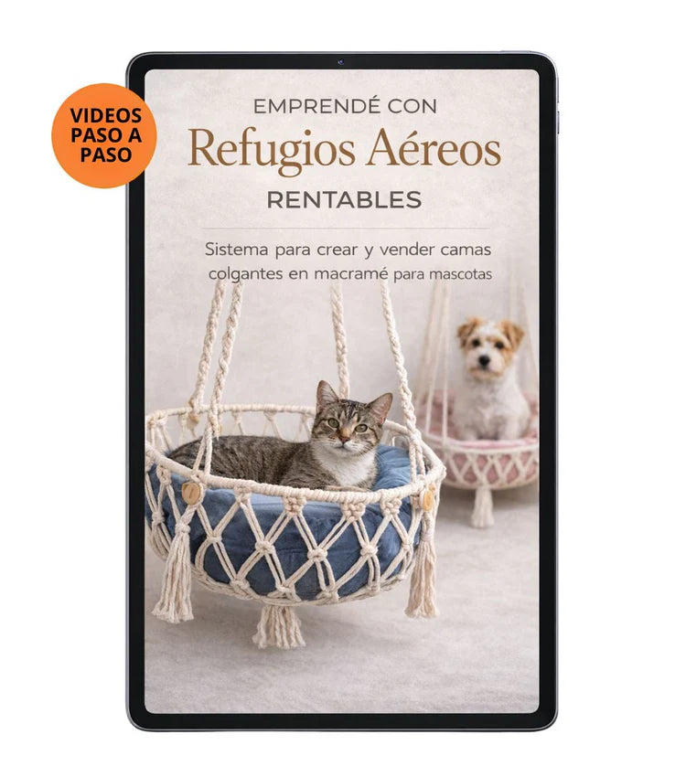 Kit Emprendedor: Camas Colgantes en Macramé