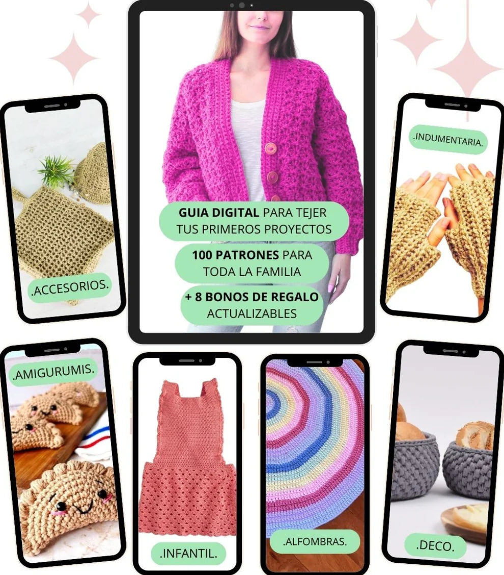 La Guía de Patrones de Crochet más completa de Internet